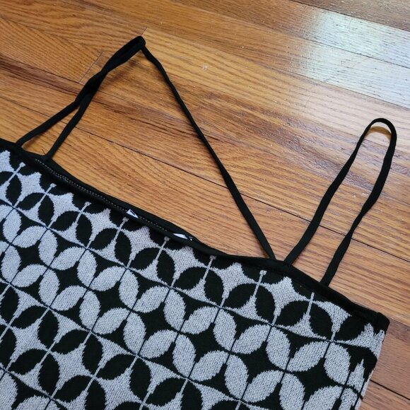 ZARA | Cropped Tank Top Patterned | Sz. M - Picture 5 of 8